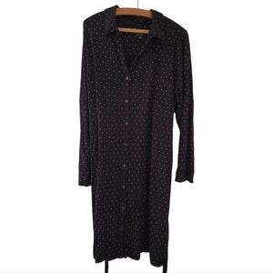 J.JILL Wearever Stretch Tie Waist Shirt Dress 2X